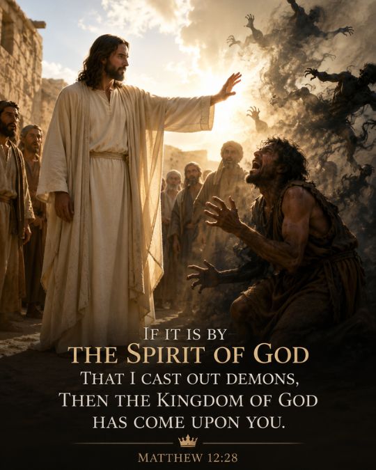 Matthew 12_28 the King's authority over sickness