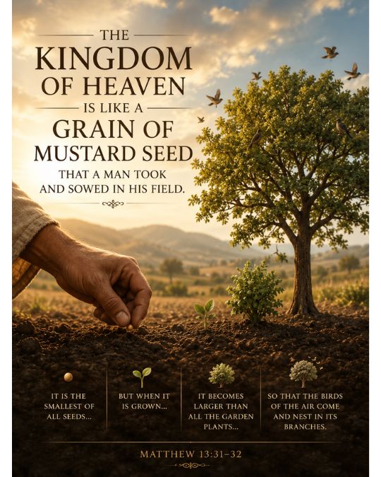 Matthew 13_31–32 Why Jesus Used Parables to Explain the Kingdom