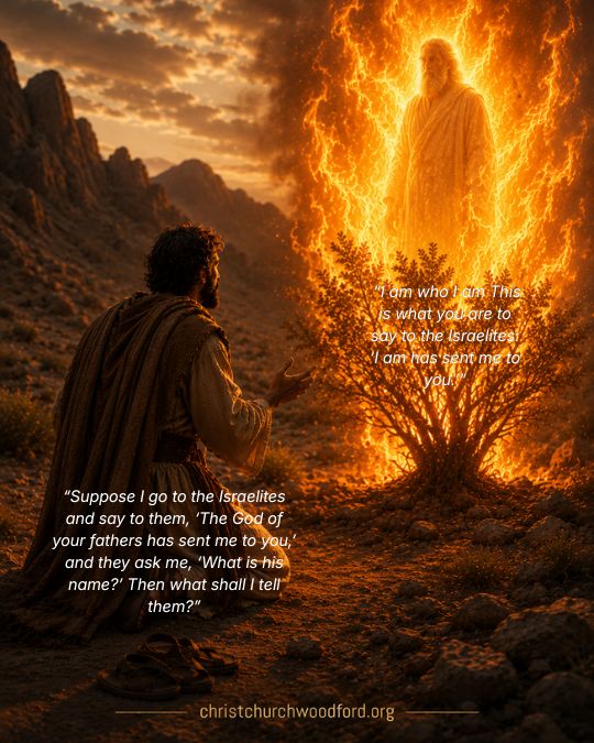 Moses said to God _Who are You__ (Exodus 3_13-14)