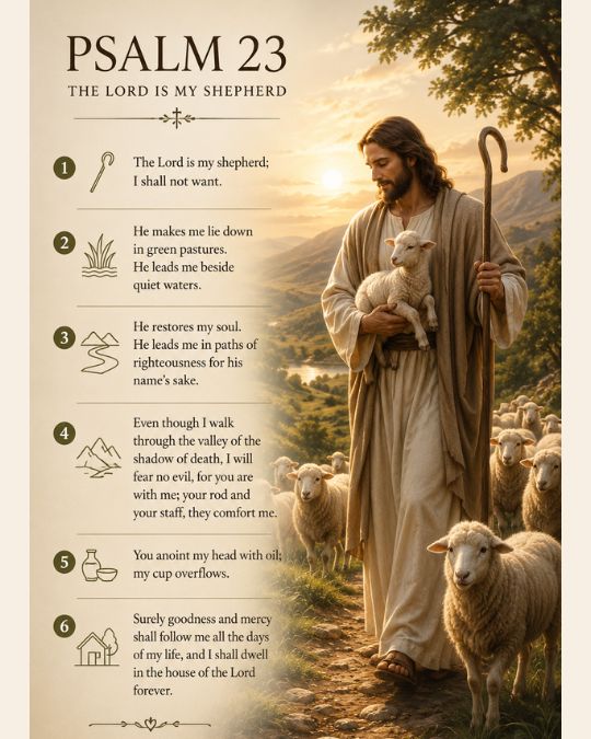 Psalm 23 All Bible verses