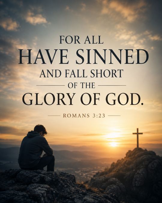 Romans 3_23 Why Do We Need to Be Born Again