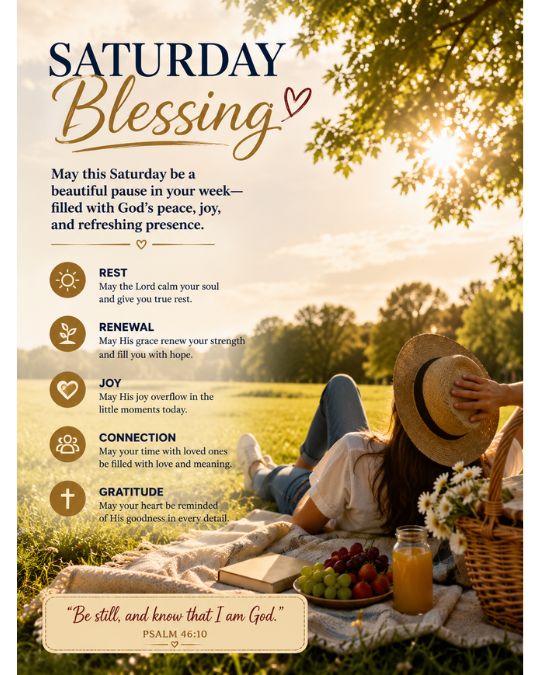 Saturday blessings
