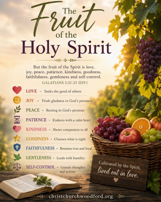 The Fruit of the Holy Spirit