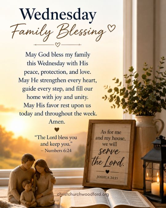 Wednesday Blessing for Family