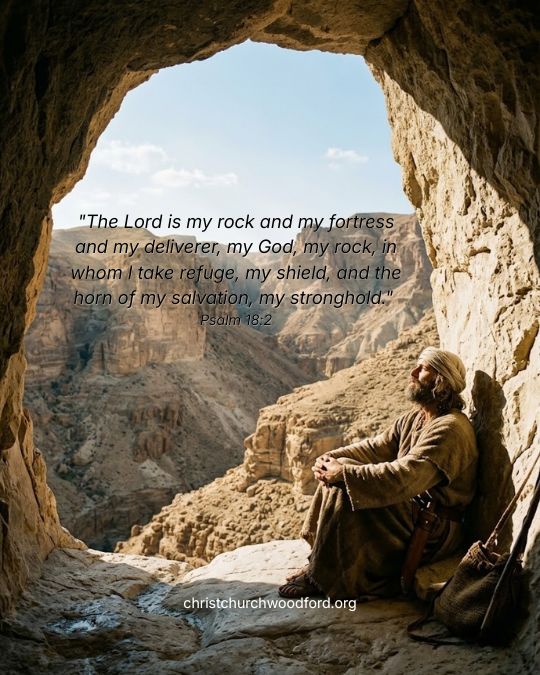 David Found Refuge in the Rock Psalm 18_2
