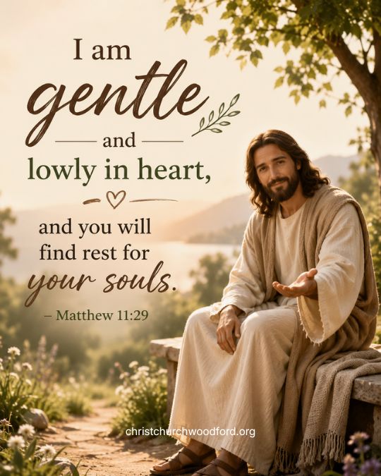 Gentleness - Fruits of the Spirit Matthew 11_29