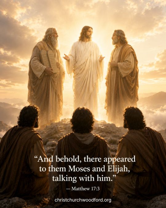 Moses and Elijah Appear in The Transfiguration Matthew 17_3