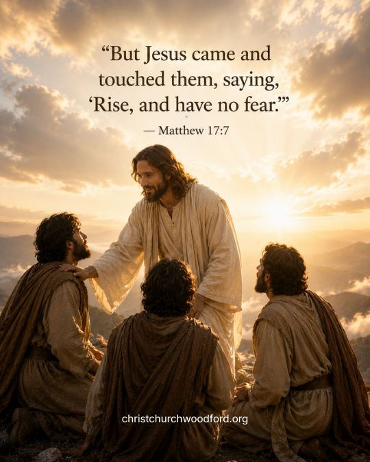 The Disciples Witness the Glory of Christ Matthew 17_7