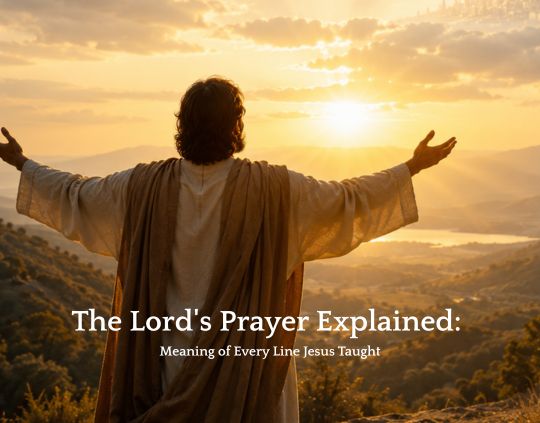 The Lord's Prayer Explained Meaning of Every Line Jesus Taught