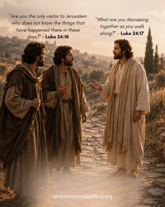Jesus Walked Beside Them, but They Didn't Recognize Him