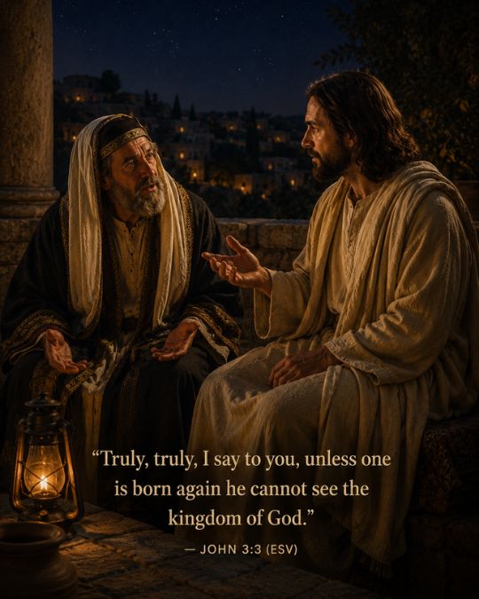 A Secret Conversation between Nicodemus and Jesus That Changed Everything John 3_3