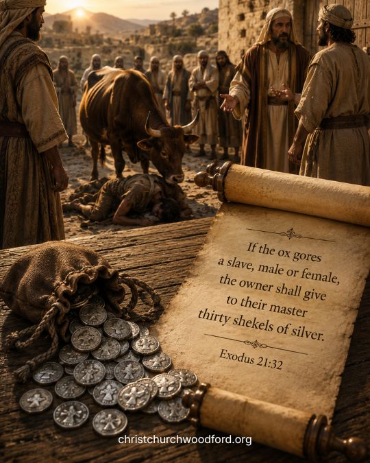 Exodus 21_32 Thirty Shekels in the Law