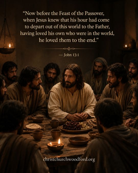 John 13_1 Jesus Knew His Hour Had Come