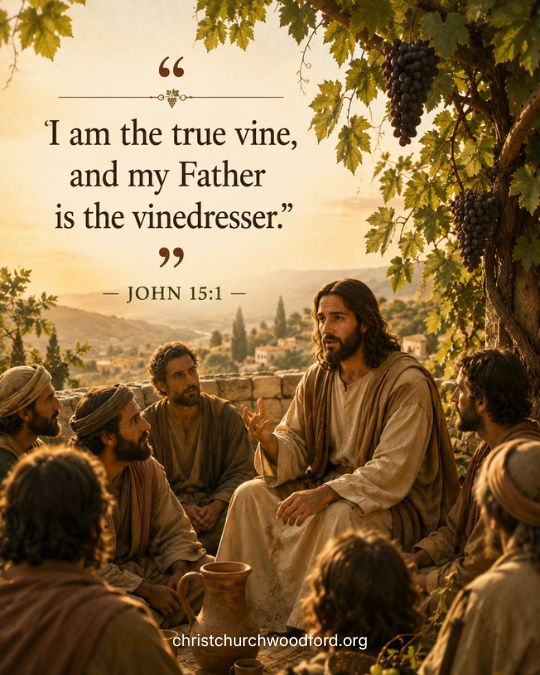 John 15_1 Jesus the True Vine