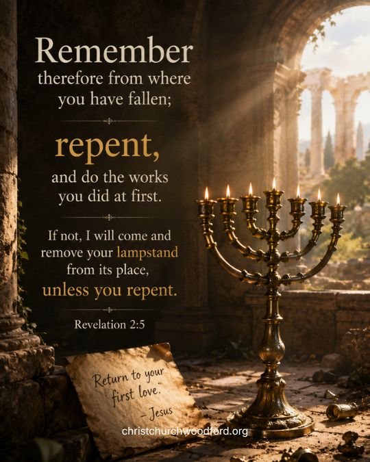 Revelation 2_5 Scriptures about repentance