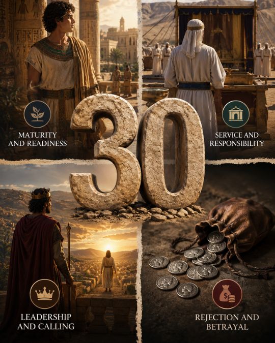 What Does 30 Symbolize in the Bible