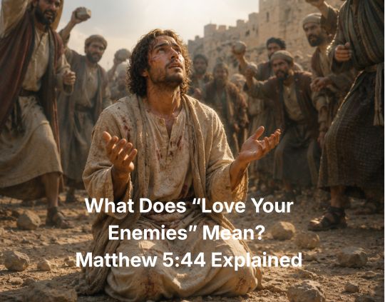 What Does “Love Your Enemies” Mean Matthew 544 ExplainedWhat Does “Love Your Enemies” Mean Matthew 544 Explained
