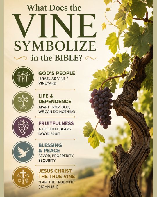 What Does the Vine Symbolize in the Bible