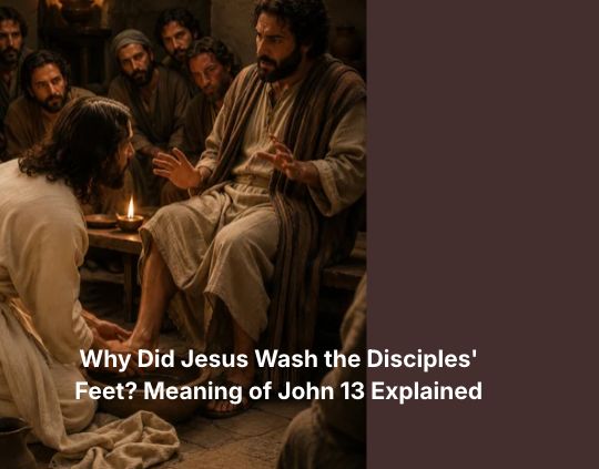 Why Did Jesus Wash the Disciples' Feet_ Meaning of John 13 Explained