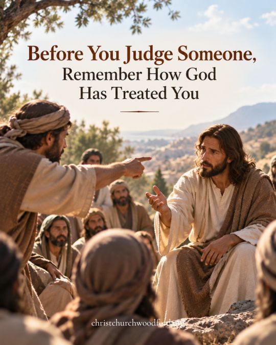 Before You Judge Someone, Remember How God Has Treated You