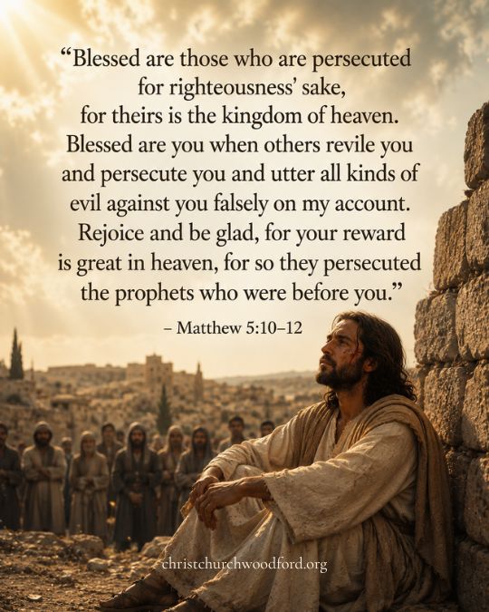 Matthew 5_10–12 the eighth Beatitudes
