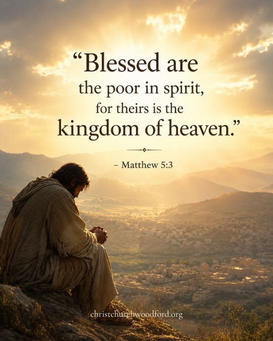 Matthew 5:3 The first Beatitude