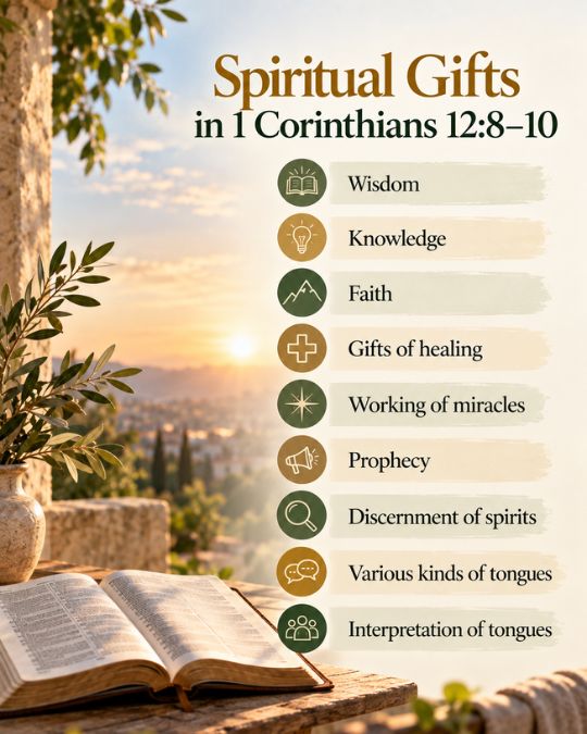What Are the Spiritual Gifts Listed in the Bible